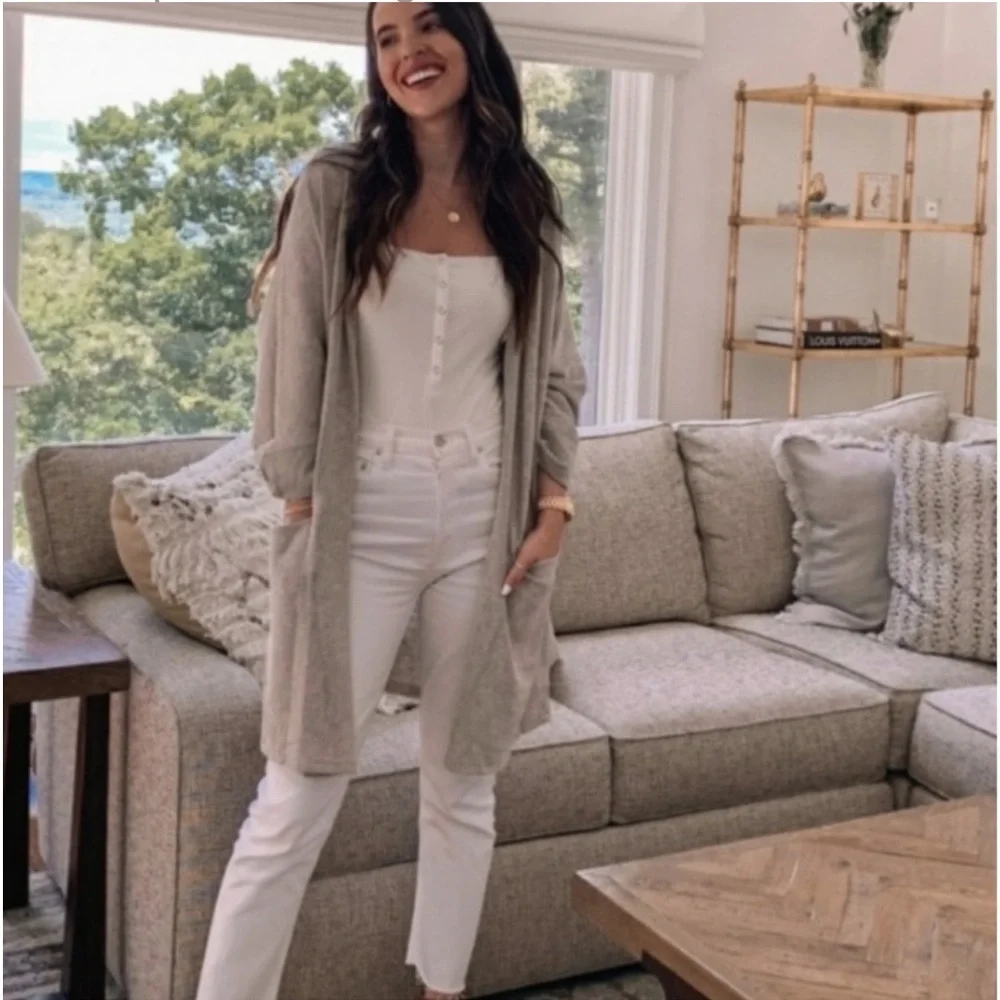 Donni Anthropologie long ribbed cardigan - Picture 8 of 8